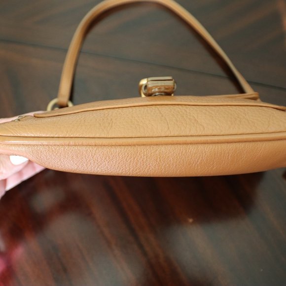 Chloe Sepia/Cinnamon Colored Pebbled Leather Shoulder Bag - Picture 6 of 15
